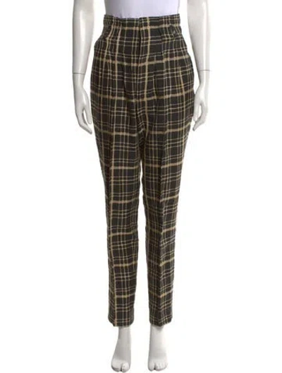 Pre-owned Matsuda Vintage Straight Leg Pants In Multicolor