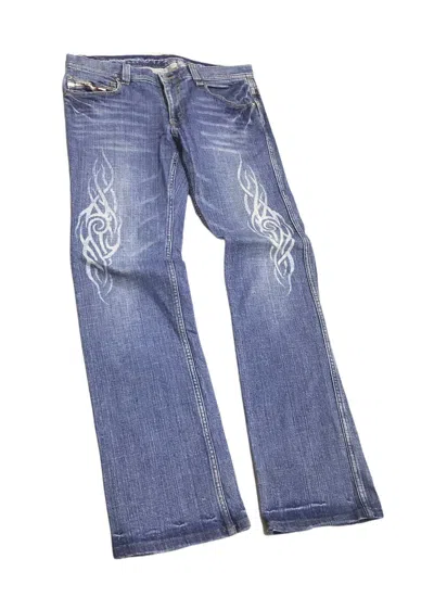 Pre-owned Matsuda X Tornado Mart Vintage Nicole Club For Men Japan Flare Jeans In Blue