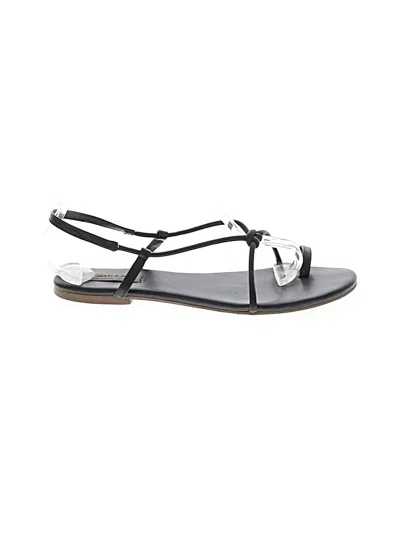 Pre-owned Matt & Nat Sandals In Black