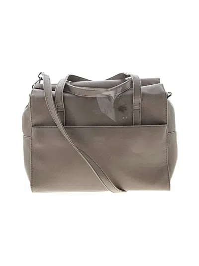 Pre-owned Matt & Nat Satchel In Gray