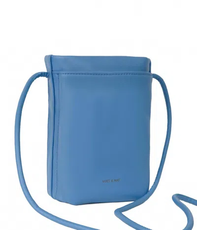 Matt & Nat Women's Mille Vegan Sol Crossbody Bag In Resort In Blue