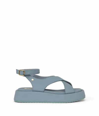 Matt & Nat Women's Noya Vegan Leather Sandals In Denim In Blue