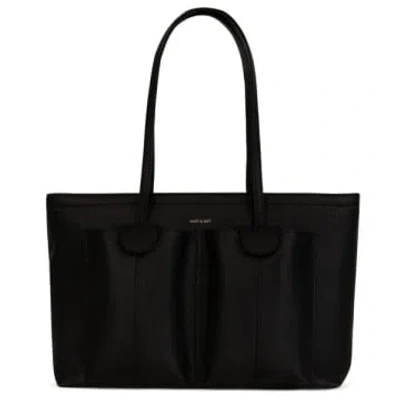 Matt & Nat Jos Vegan Tote Bag In Black