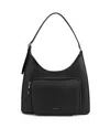 Matt & Nat Palm Lg Vegan Shoulder Bag In Black