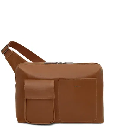Matt & Nat Unisex Trey Sling Bag In Chili