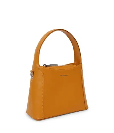Matt & Nat Women's Jada Small Vegan Crossbody Bag- Arbor In Marigold