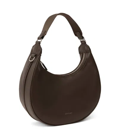 Matt & Nat Women's Serena Vegan Shoulder Bag In Espresso