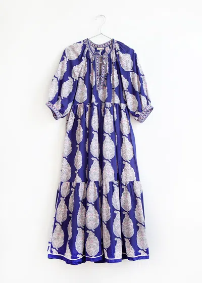 Matta Katia Dal Midi Dress Blue