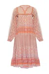 Matta Nitika Nima Dress Quilt, Pink Coral