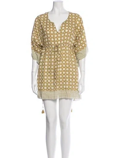 Pre-owned Matta Printed Mini Dress In Multi