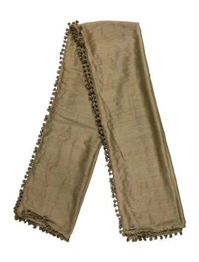 Pre-owned Matta Scarf In Green