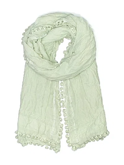 Pre-owned Matta Silk Scarf In Green