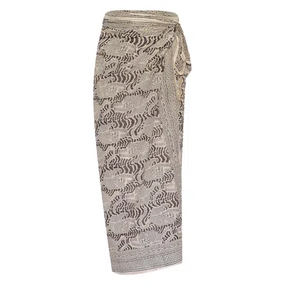 Matta Tiger Pareo Grey