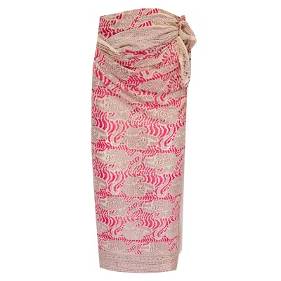 Matta Tiger Pareo Pink