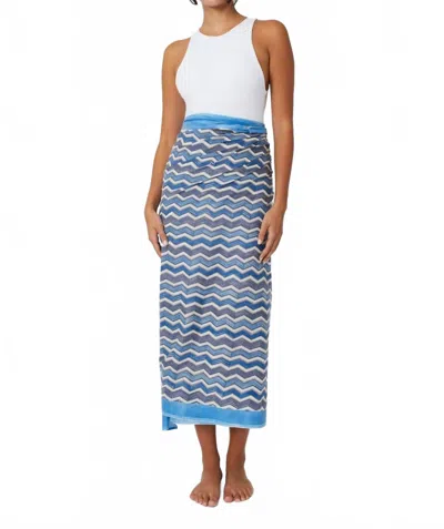 Matta Women's Turban Pareo In Dark In Blue