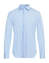 Mattabisch Man Shirt Light Blue Size 16 ½ Cotton