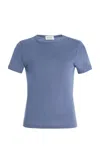 Matteau Baby Cotton T-shirt In Blue