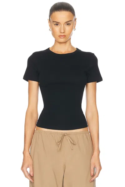Matteau Baby Tee In Black