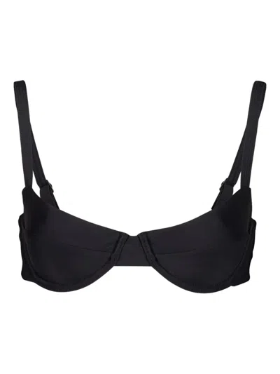 Matteau Balconette Bikini Top In Black