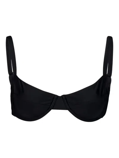 Matteau Balconette Bikini Top In Black