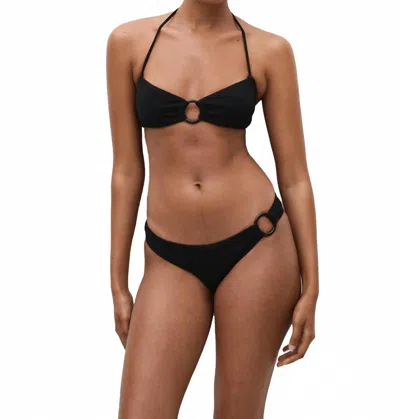 Matteau Bandeau Ring Top In Black