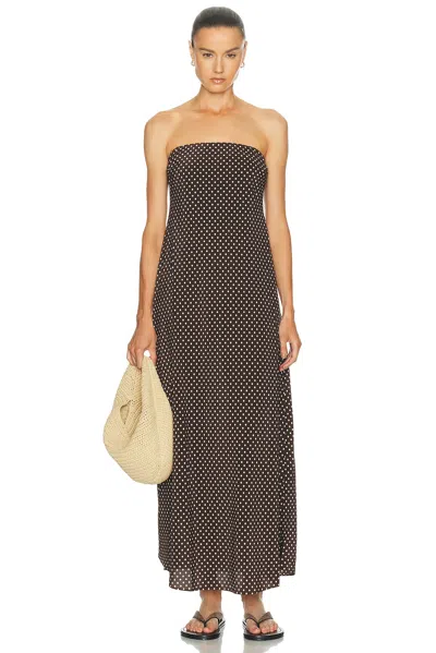 Matteau Bias Column Dress In Multi
