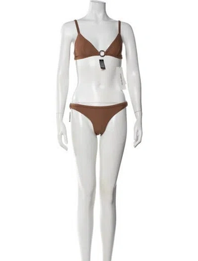 Pre-owned Matteau Bikini In Black