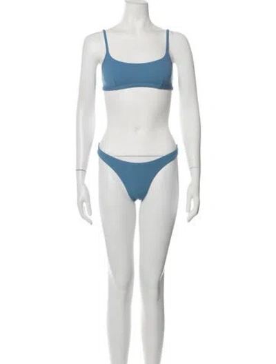 Pre-owned Matteau Bikini W/ Tags In Black