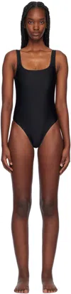 Matteau Black Nineties Maillot Swimsuit In Black