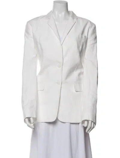 Pre-owned Matteau Blazer In White