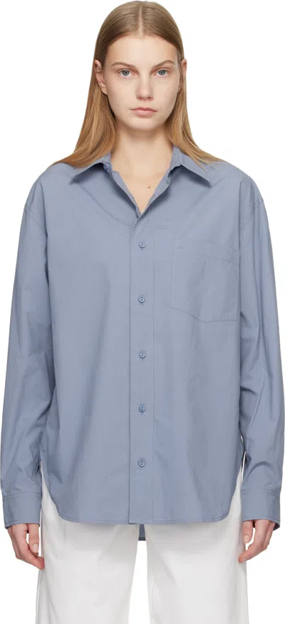 Matteau Blue Relaxed Shirt