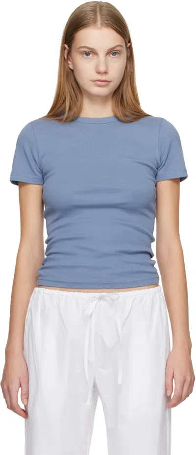 Matteau Baby Cotton-jersey T-shirt In Blue