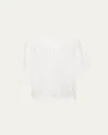 Matteau Broderie Blouse In White