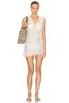 Matteau Broderie Anglaise Mini Dress