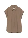 Matteau Brown Regular Solid Shirt In Brown