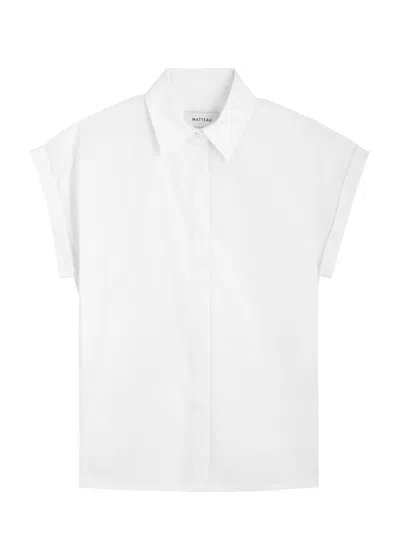 Matteau Cotton Shirt In White