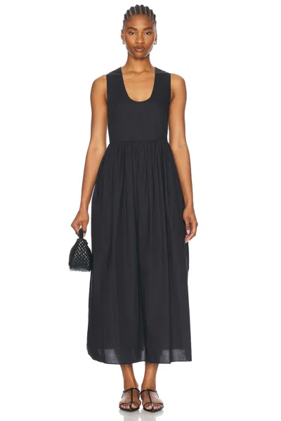 Matteau Deep U Sun Dress In Black