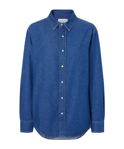 Matteau Denim Shirt In Blue