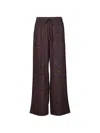 Matteau Drawstring Trousers In Brown