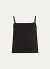 Matteau Everyday Jersey Singlet In Black
