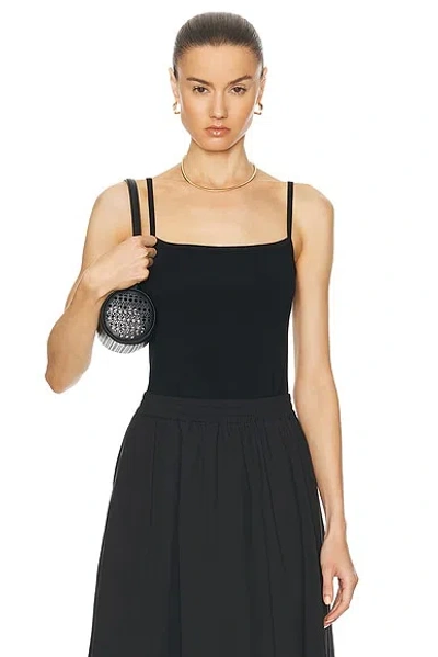 Matteau Everyday Singlet Top In Black