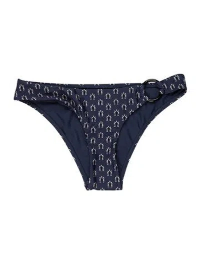 Pre-owned Matteau Floral Print Bottoms W/ Tags In Blue