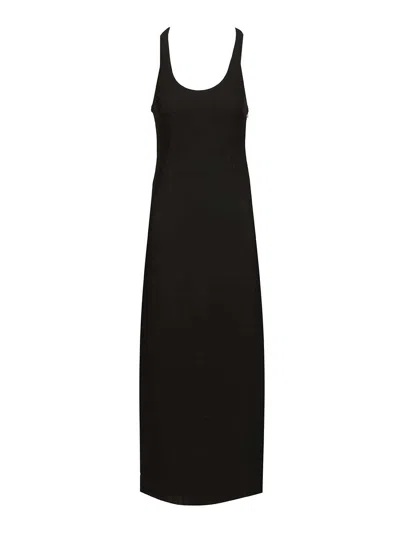 Matteau Fluid Racer Back Dress Dresses Black