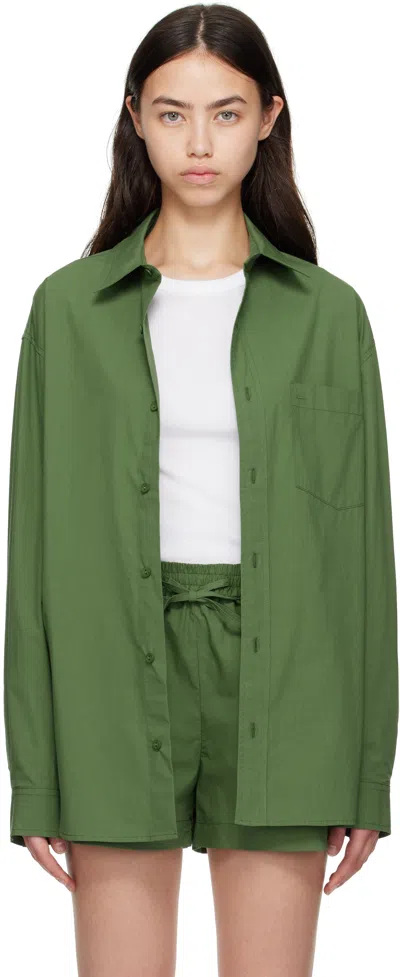 Matteau Green Relaxed Shirt