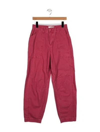 Pre-owned Matteau High-rise Straight Leg Jeans W/ Tags In Pink