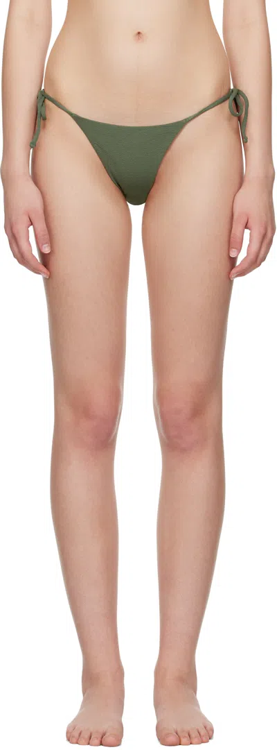 Matteau Khaki String Bikini Bottom