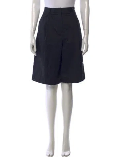 Pre-owned Matteau Knee-length Shorts In Blue