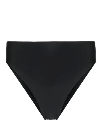 Matteau Mid-rise Bikini Bottoms In Black