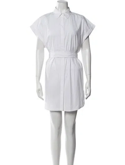 Pre-owned Matteau Mini Dress In White