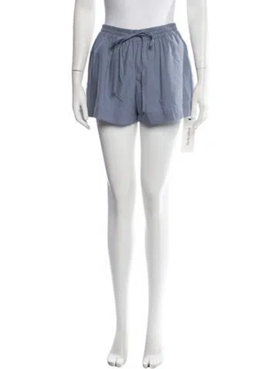 Pre-owned Matteau Mini Shorts In Blue